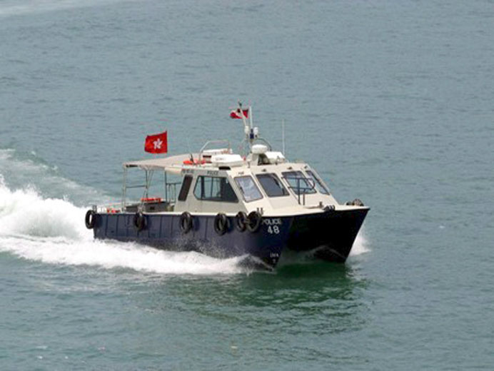 相片 1: 香港警務處海濤11.1米雙體船(後勤警輪)