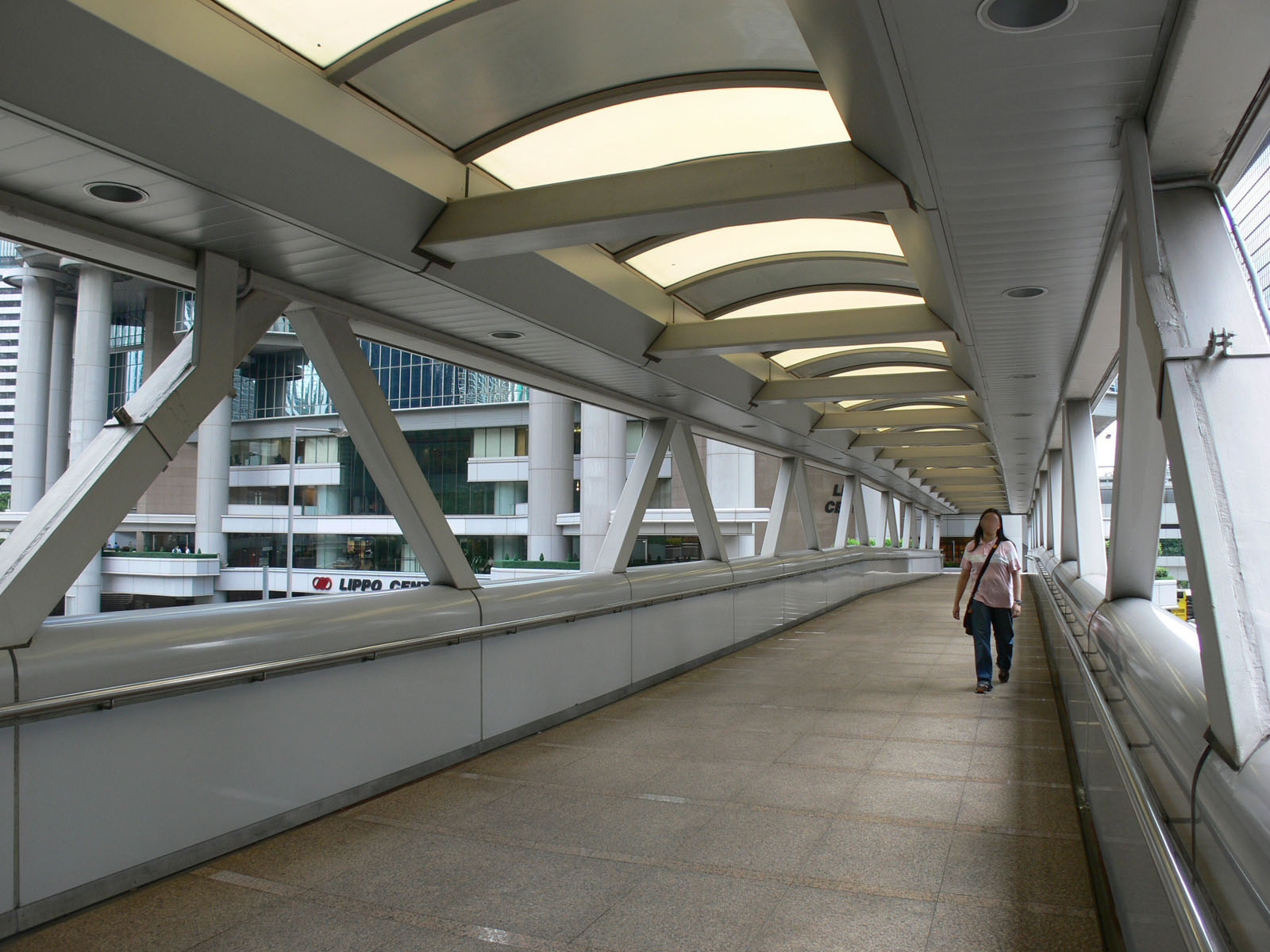 相片 7: HF125行人天橋(橫跨金鐘道連接高等法院及力寶中心)