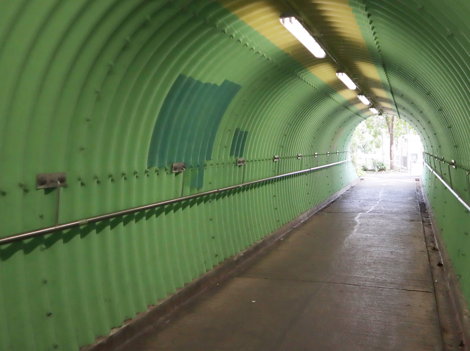 相片 3: NS220行人隧道(連接大旗嶺路及朗河路)